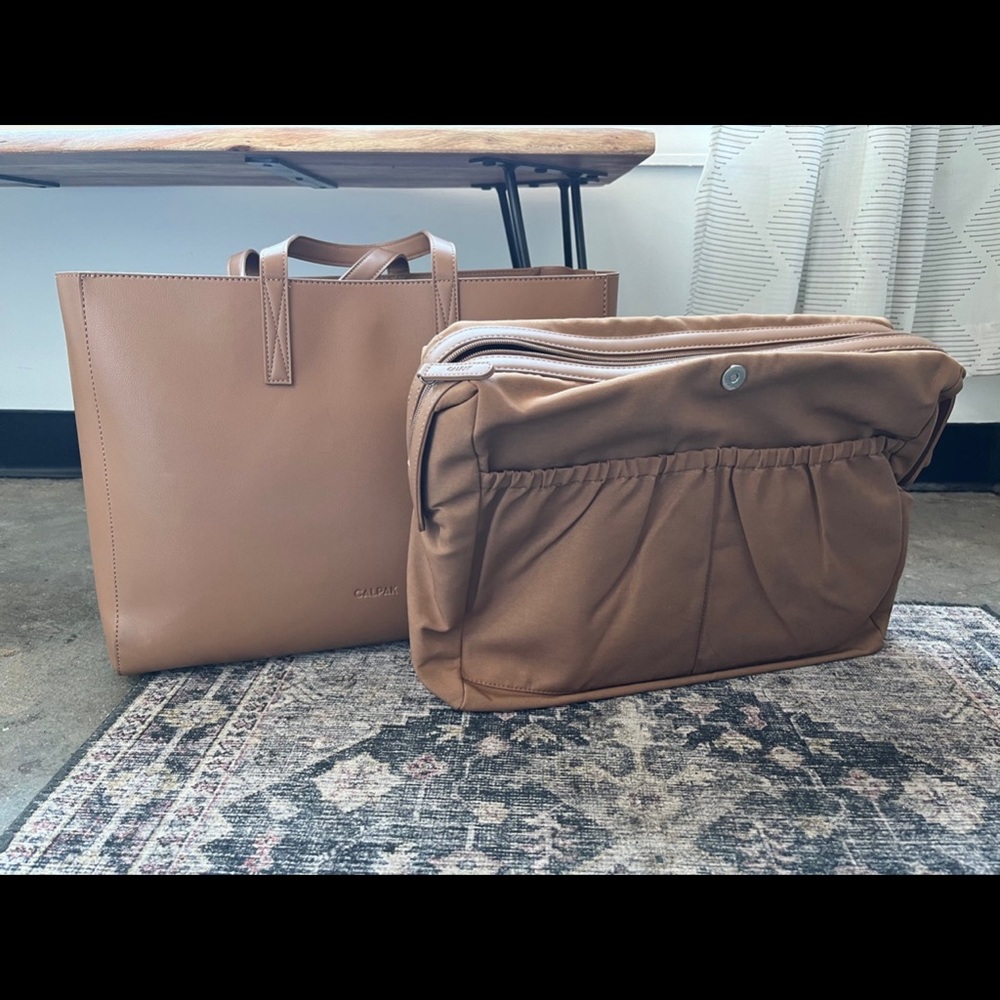 Calpak Laptop Tote Purse